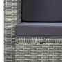 2-Sitzer-Gartensofa mit grauen synthetischen Rattankissen von vidaXL, Outdoor-Sofas - Ref: Foro24-45783, Preis: 189,91 €, Rab...