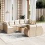Juego de sofás jardín con cojines beige 10 pzas ratán sintético by , Garden sets - Ref: Foro24-3225155, Price: 673,52 €, Disc...