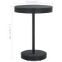 Black synthetic rattan garden table 75.5x106 cm by vidaXL, Garden tables - Ref: Foro24-45859, Price: 74,48 €, Discount: %