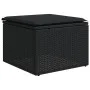 Set de sofás de jardín 8 piezas y cojines ratán sintético negro by , Garden sets - Ref: Foro24-3227931, Price: 536,37 €, Disc...