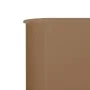 5-panel windbreak taupe gray fabric 600x120 cm by vidaXL, Umbrellas - Ref: Foro24-47163, Price: 69,30 €, Discount: %