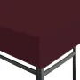 Burgunderrote Pavillon-Markise, 310 g/m², 3 x 4 m von vidaXL, Abdeckungen für Zelte und Pavillons - Ref: Foro24-46624, Preis:...