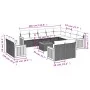 Set sofás de jardín con cojines 13 pzas ratán sintético beige by , Garden sets - Ref: Foro24-3228201, Price: 936,03 €, Discou...
