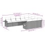 Set de sofás de jardín 10 pzas cojines ratán sintético negro by , Garden sets - Ref: Foro24-3220684, Price: 639,97 €, Discoun...
