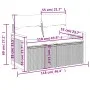 Gartensofagarnitur 8-teilig mit grauen Polstern aus synthetischem Rattan von , Gartensets - Ref: Foro24-3227726, Preis: 482,3...