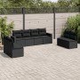 Set de sofás de jardín 8 piezas y cojines ratán sintético negro de , Conjuntos de jardín - Ref: Foro24-3218835, Precio: 478,3...