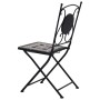 Mosaic bistro chairs 2 units gray by vidaXL, Garden chairs - Ref: Foro24-46716, Price: 149,42 €, Discount: %