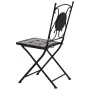 Mosaik-Bistrostühle 2 Einheiten grau von vidaXL, Gartenstühle - Ref: Foro24-46716, Preis: 146,24 €, Rabatt: %