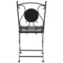 Mosaic bistro chairs 2 units gray by vidaXL, Garden chairs - Ref: Foro24-46716, Price: 149,42 €, Discount: %