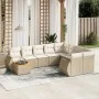 Juego de sofás jardín con cojines beige 10 pzas ratán sintético by , Garden sets - Ref: Foro24-3225169, Price: 714,59 €, Disc...