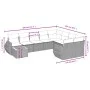 Juego de sofás jardín con cojines beige 10 pzas ratán sintético by , Garden sets - Ref: Foro24-3225169, Price: 714,59 €, Disc...