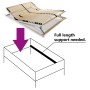 Somier de láminas con 28 listones 7 regiones 140x200 cm de vidaXL, Camas y somieres - Ref: Foro24-246460, Precio: 184,79 €, D...