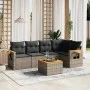 Gartenmöbel-Set, 6-teilig, mit grauen Polstern aus synthetischem Rattan. von , Gartensets - Ref: Foro24-3226795, Preis: 367,6...