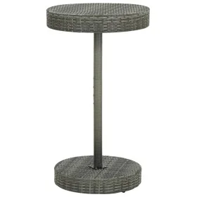 Synthetic gray rattan garden table 60.5x106 cm by vidaXL, Garden tables - Ref: Foro24-45857, Price: 93,30 €, Discount: %