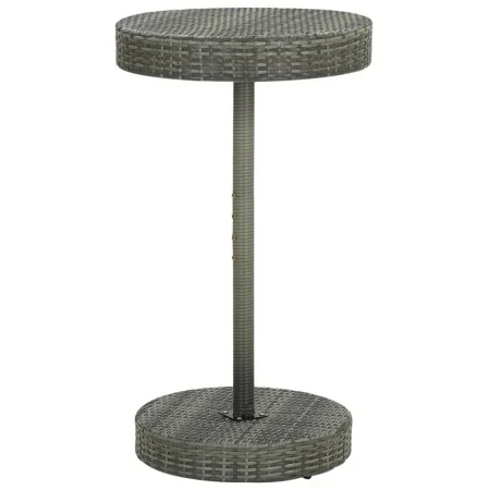 Synthetic gray rattan garden table 60.5x106 cm by vidaXL, Garden tables - Ref: Foro24-45857, Price: 93,30 €, Discount: %
