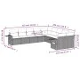 Gartensofa-Set mit 10-teiligen beigen Kissen aus synthetischem Rattan. von , Gartensets - Ref: Foro24-3253046, Preis: 639,65 ...