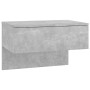 Betongrauer Wand-Nachttisch von vidaXL, Nachttische - Ref: Foro24-810943, Preis: 34,91 €, Rabatt: %
