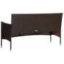 Set muebles de jardín 4 piezas y cojines ratán sintético marrón de vidaXL, Conjuntos de jardín - Ref: Foro24-45888, Precio: 2...