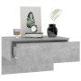 Betongrauer Wand-Nachttisch von vidaXL, Nachttische - Ref: Foro24-810943, Preis: 34,91 €, Rabatt: %