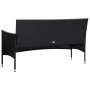 Set muebles de jardín y cojines 5 piezas ratán sintético negro de vidaXL, Conjuntos de jardín - Ref: Foro24-45893, Precio: 29...