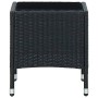 Schwarzer Gartentisch aus synthetischem Rattan, 40 x 40 x 45 cm von vidaXL, Gartentische - Ref: Foro24-45901, Preis: 47,73 €,...