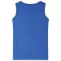 Children's tank top blue mélange 116 by , Kids T-shirts - Ref: Foro24-11661, Price: 7,93 €, Discount: %