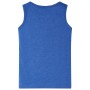 Children's tank top blue mélange 116 by , Kids T-shirts - Ref: Foro24-11661, Price: 8,00 €, Discount: %