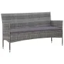 5-piece garden furniture set and gray synthetic rattan cushions by vidaXL, Garden sets - Ref: Foro24-45894, Price: 250,02 €, ...