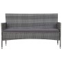 5-piece garden furniture set and gray synthetic rattan cushions by vidaXL, Garden sets - Ref: Foro24-45894, Price: 266,12 €, ...