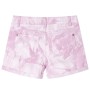 Pantalón corto infantil rosa 116