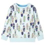 Sudadera infantil azul suave melange 128 de , Camisetas para niños - Ref: Foro24-11822, Precio: 12,91 €, Descuento: %