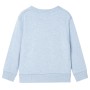 Children's sweatshirt soft blue mélange 116 by , Kids T-shirts - Ref: Foro24-11971, Price: 11,23 €, Discount: %