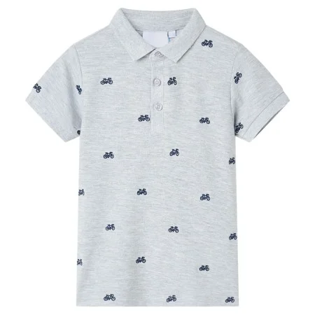 Kinderpoloshirt Grau Melange 116 von , Kinder-T-Shirts - Ref: Foro24-12166, Preis: 10,65 €, Rabatt: %