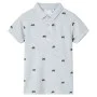 Kinderpoloshirt Grau Melange 116 von , Kinder-T-Shirts - Ref: Foro24-12166, Preis: 10,65 €, Rabatt: %