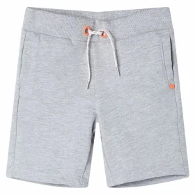 Pantalón corto infantil con cordón gris 140 de , Pantalones de niños - Ref: Foro24-12373, Precio: 9,44 €, Descuento: %