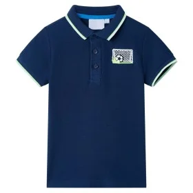 Dunkelblaues Kinderpoloshirt 104 von , Kinder-T-Shirts - Ref: Foro24-12440, Preis: 9,32 €, Rabatt: %