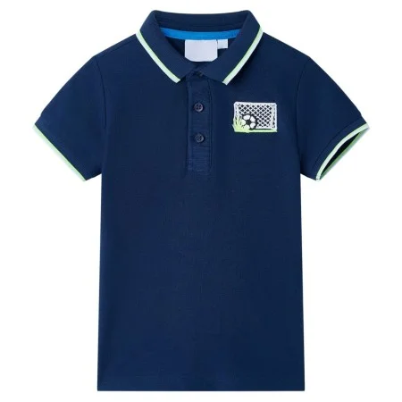 Dunkelblaues Kinderpoloshirt 104 von , Kinder-T-Shirts - Ref: Foro24-12440, Preis: 9,32 €, Rabatt: %