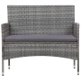 5-piece garden furniture set and gray synthetic rattan cushions by vidaXL, Garden sets - Ref: Foro24-45894, Price: 266,12 €, ...