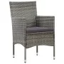5-piece garden furniture set and gray synthetic rattan cushions by vidaXL, Garden sets - Ref: Foro24-45894, Price: 250,02 €, ...