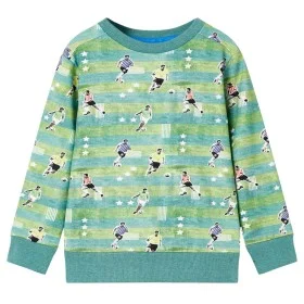Children's sweatshirt light green melange 116 by , Kids T-shirts - Ref: Foro24-12461, Price: 12,37 €, Discount: %