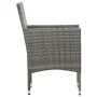 5-teiliges Gartenmöbel-Set und graue synthetische Rattankissen von vidaXL, Gartensets - Ref: Foro24-45894, Preis: 250,02 €, R...