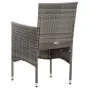5-teiliges Gartenmöbel-Set und graue synthetische Rattankissen von vidaXL, Gartensets - Ref: Foro24-45894, Preis: 250,02 €, R...