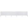 5-teilige Windschutzscheibe Stoff weiß sand 600x120 cm von vidaXL, Sonnenschirme - Ref: Foro24-47160, Preis: 51,15 €, Rabatt: %
