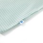 Camiseta infantil con rayas verde menta claro 104 de , Camisetas para niños - Ref: Foro24-12570, Precio: 8,28 €