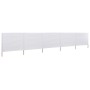 Paravientos de 5 paneles tela blanco arena 600x120 cm de vidaXL, Sombrillas - Ref: Foro24-47160, Precio: 51,86 €, Descuento: %