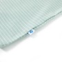 Camiseta infantil con rayas verde menta claro 128 de , Camisetas para niños - Ref: Foro24-12572, Precio: 8,28 €, Descuento: %
