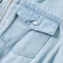 Weicher blauer Kurzarm-Kinderoverall 92 von , Kinderkleidung - Ref: Foro24-10909, Preis: 13,56 €, Rabatt: %