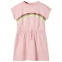 Kinderkleid mit hellrosa Kordelzug 128 von , Kinderkleider - Ref: Foro24-10612, Preis: 11,17 €, Rabatt: %