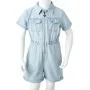Weicher blauer Kurzarm-Kinderoverall 92 von , Kinderkleidung - Ref: Foro24-10909, Preis: 13,56 €, Rabatt: %