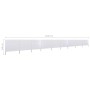 Windbreak with 9 panels sand white fabric 1200x120 cm by vidaXL, Umbrellas - Ref: Foro24-47192, Price: 86,32 €, Discount: %